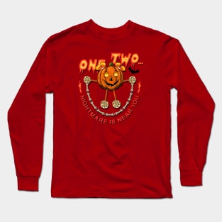 Halloween happy little pumpkin Long Sleeve T-Shirt